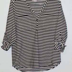Black and White stripped top